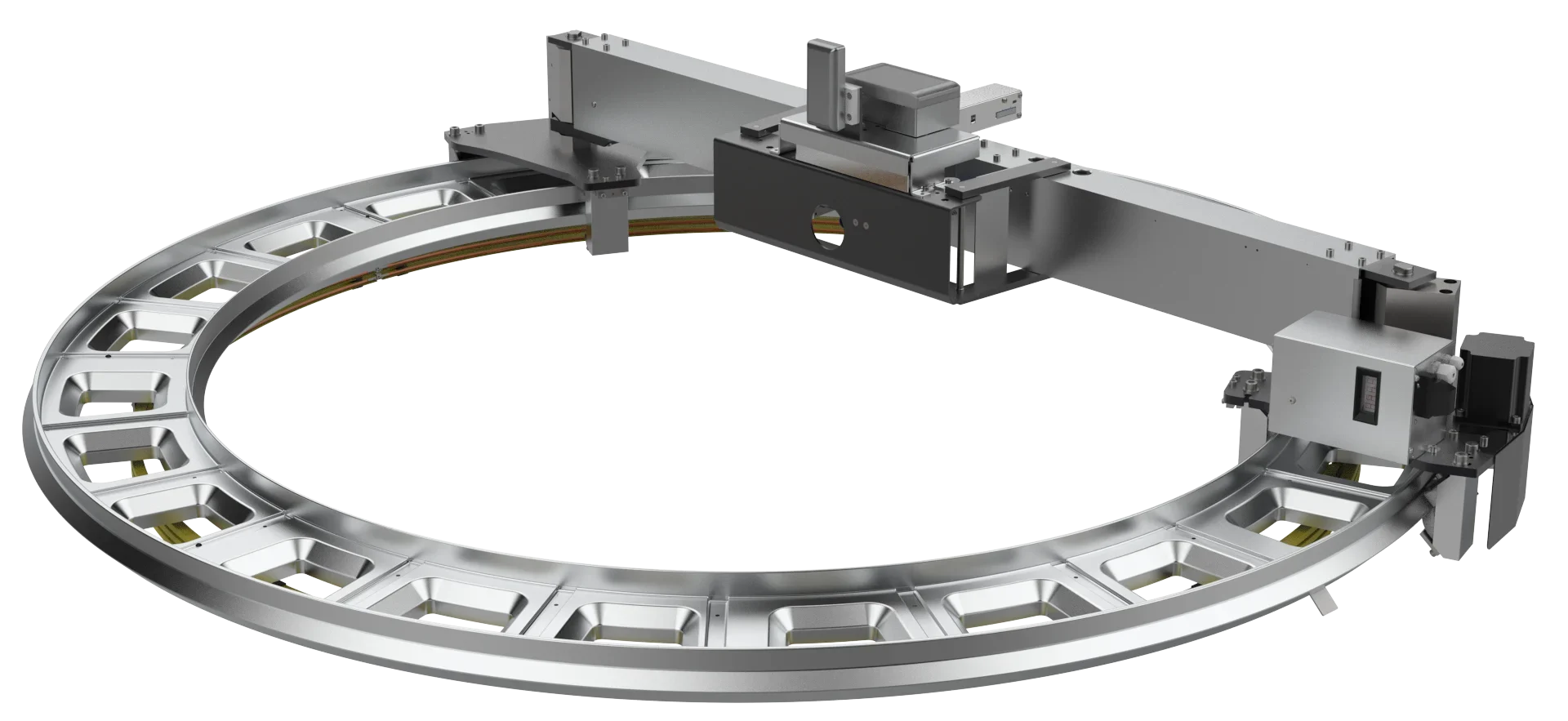 K-300 Rotomat KT 3G - Continuously rotating online thickness gauge for blown film extrusion