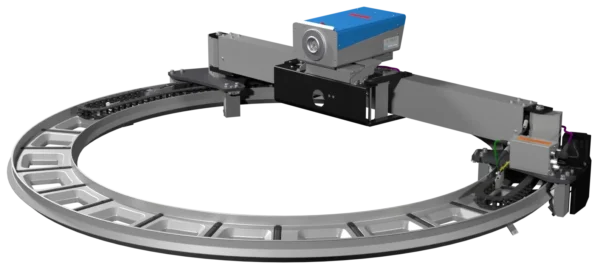 K-XRAY Rotomat KT 3G - Online thickness gauge for barrier film extrusion